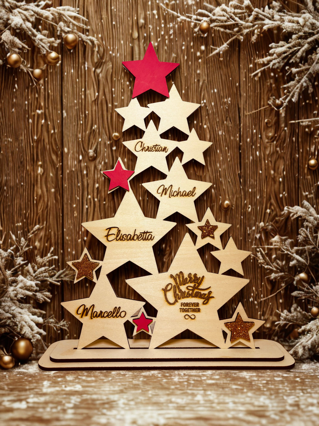 Albero Famiglia in Legno