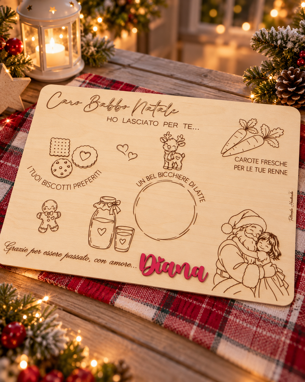 Santa Claus placemat
