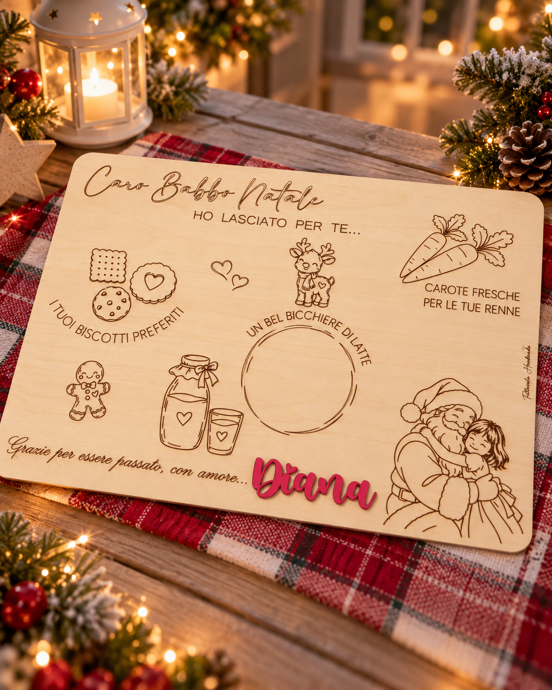 Tovaglietta di Babbo Natale