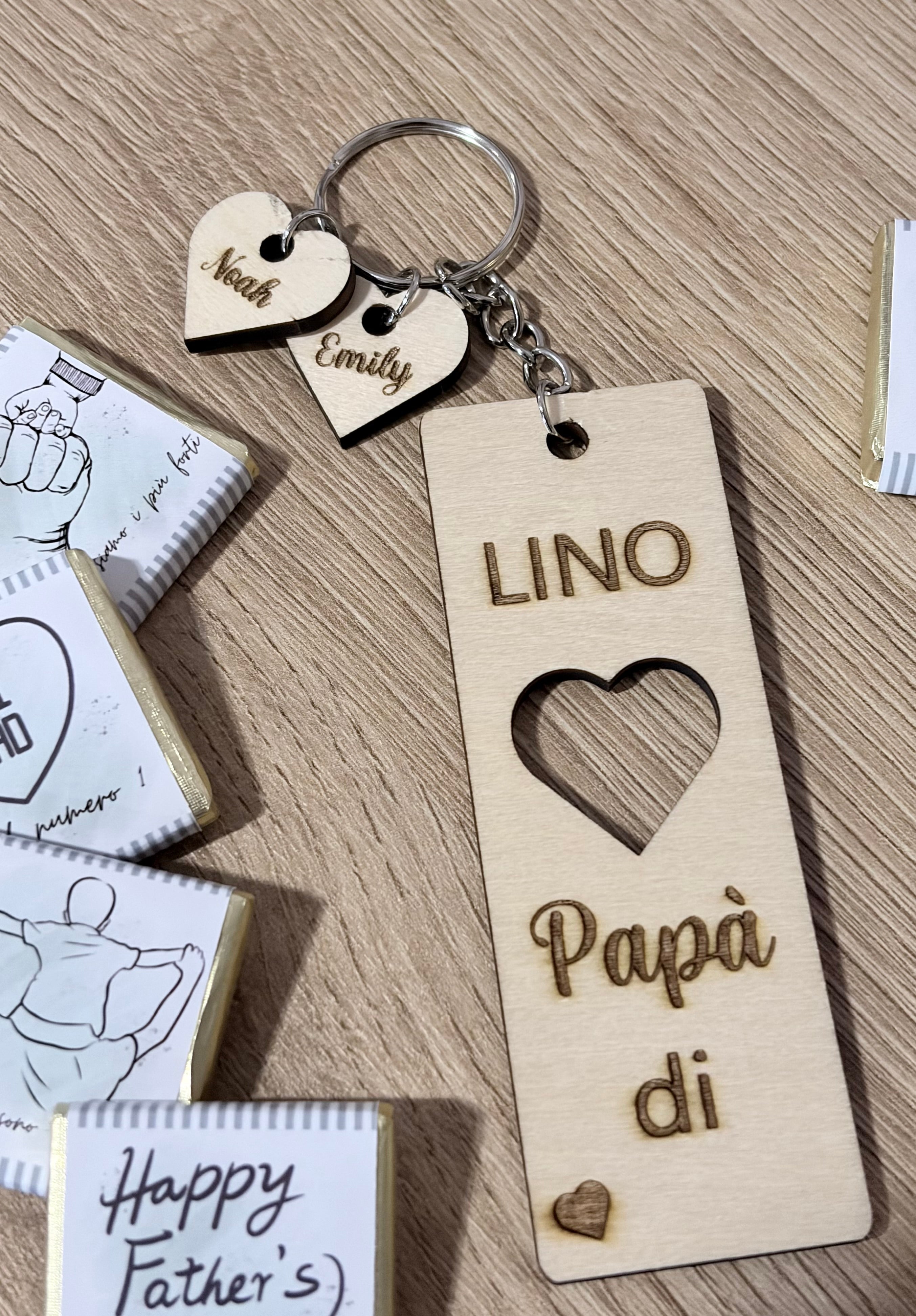 Portachiavi + Cioccolatini