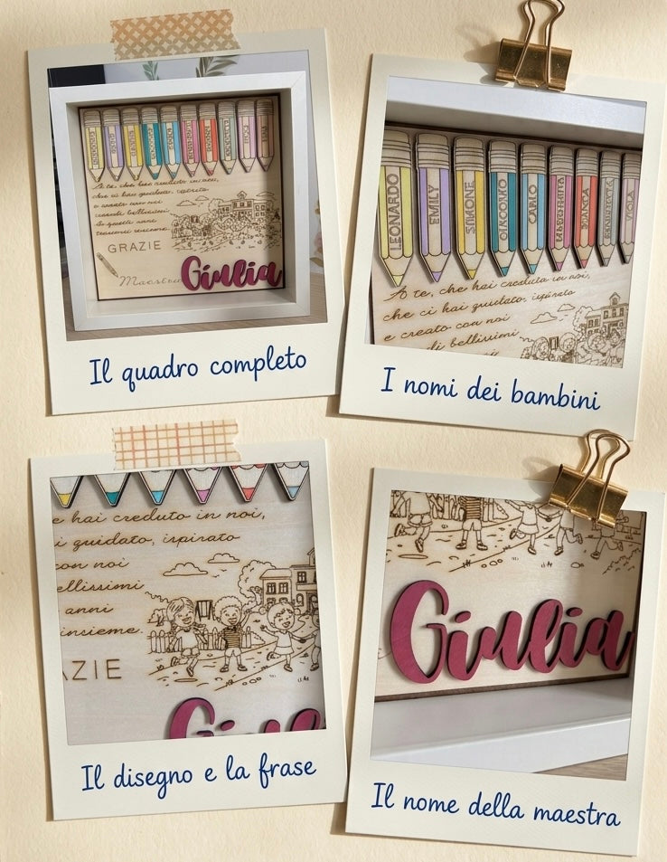 Quadro Dedica Alunni