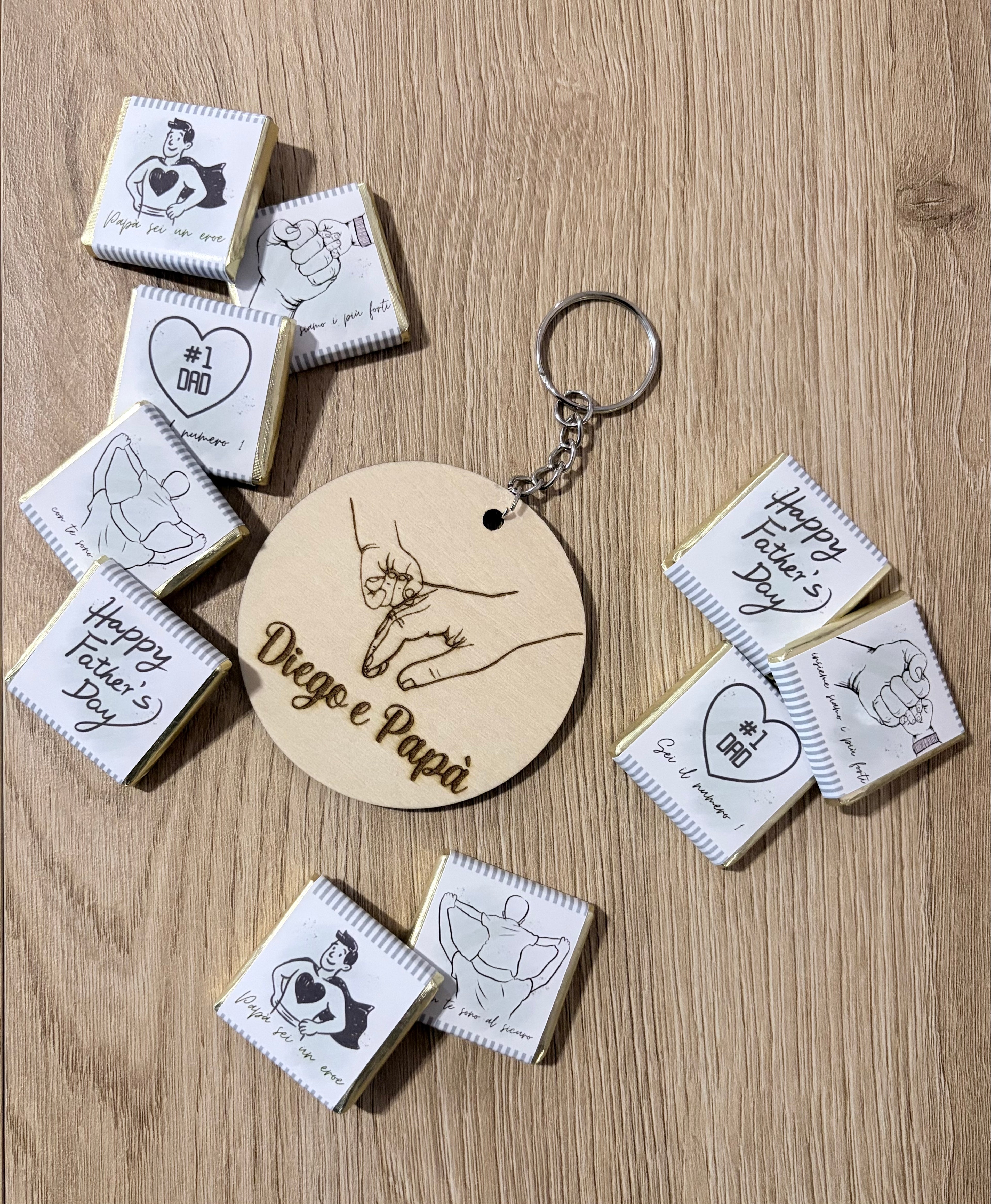 Portachiavi + Cioccolatini