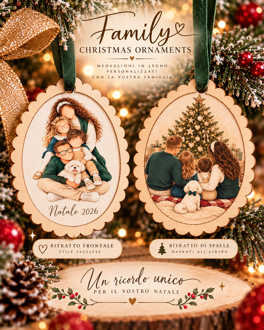 Family Christmas Ornaments