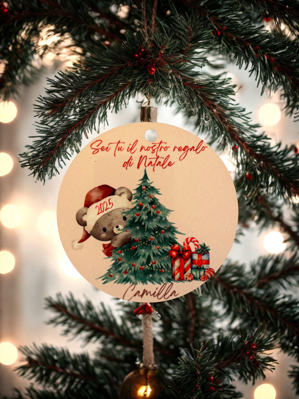 Medaglione in Legno Stampato