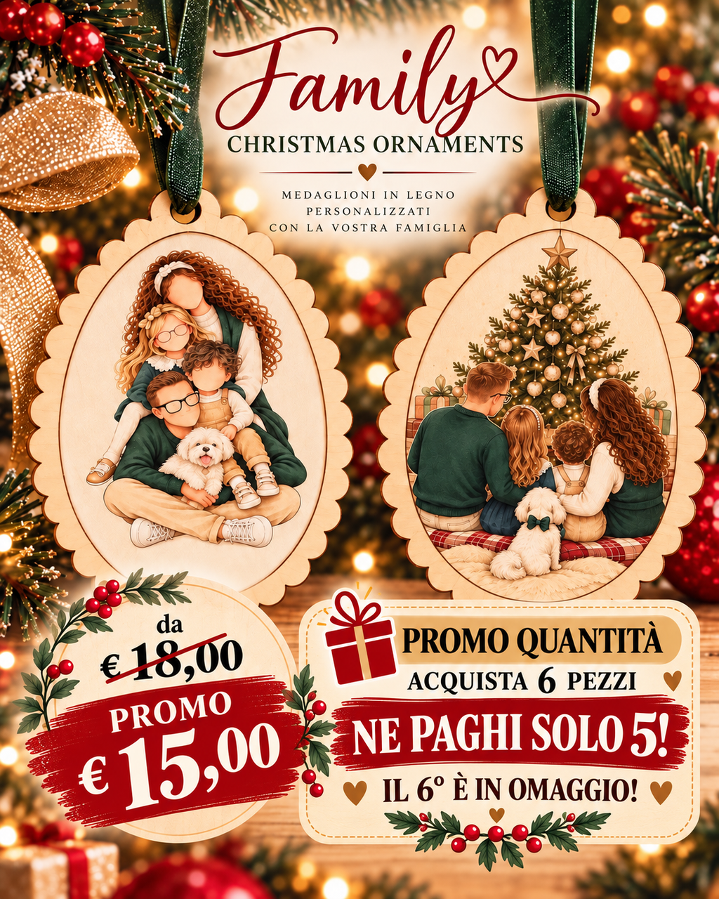 Family Christmas Ornaments