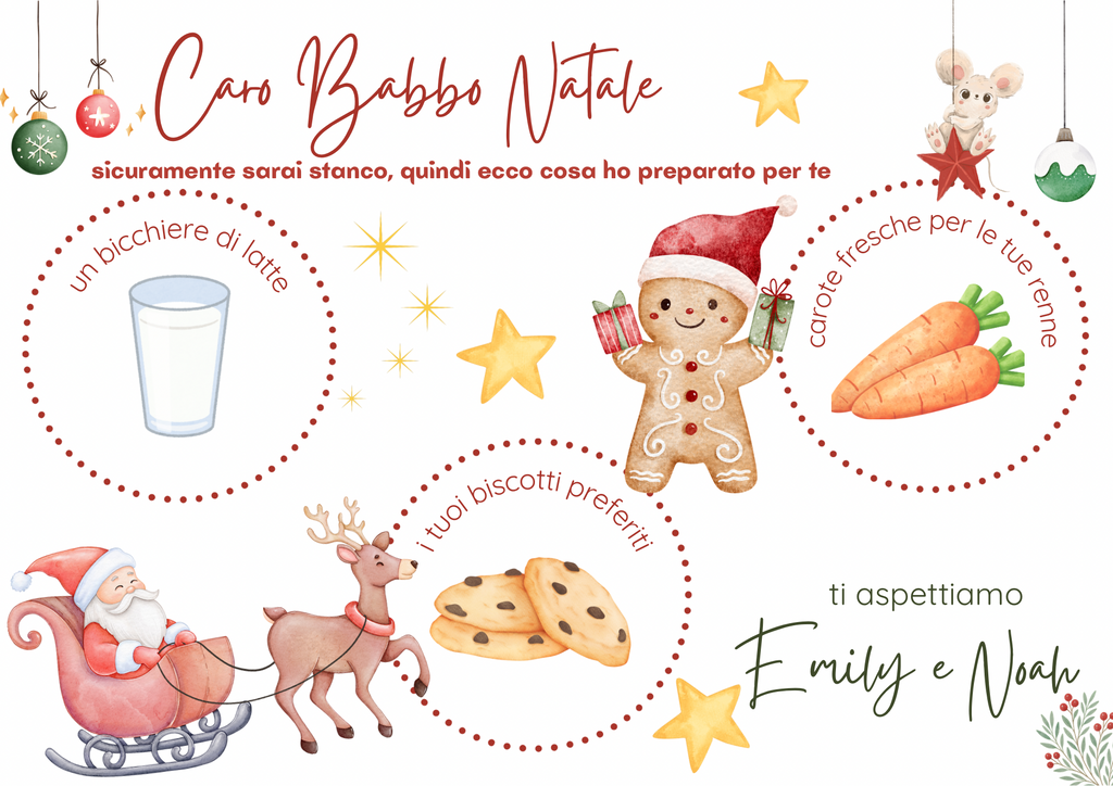 Santa Claus placemat